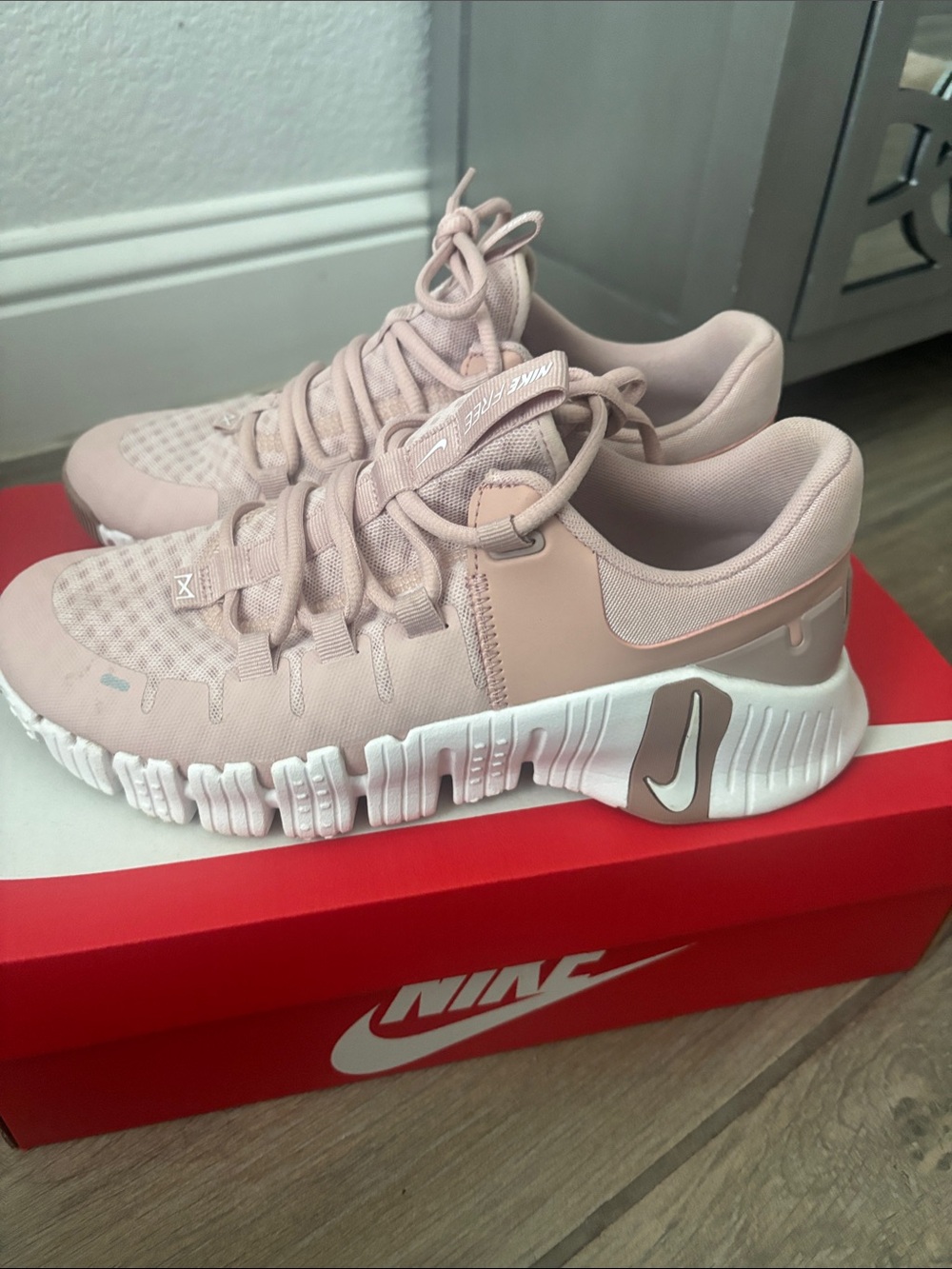 Nike Blush Pink Women's Training Sneakers